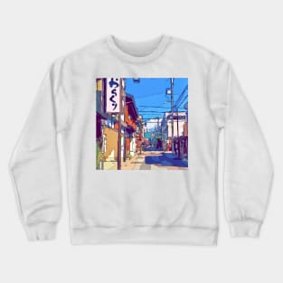 Street in Japan Crewneck Sweatshirt